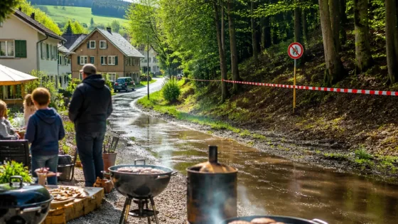 Appenzell Ausserrhoden hebt absolutes Feuerverbot nach Regenfällen teilweis auf