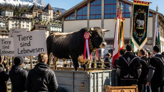Bulle: Diskussion um Siegermuni beim Schwingen entzweit Tierschützer und Verbände