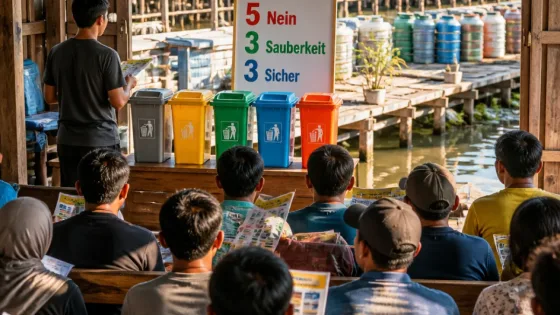Cham-Gemeinschaft in Vinh Hau startet Programm zur Mülltrennung und Plastikreduktion