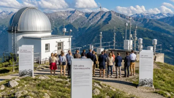 Davos feiert 100 Jahre Arosa/Davos-Ozonmessreihe – längste ununterbrochene Zeitreihe weltweit