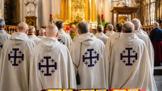 Ehemalige Schweizergardisten pilgern nach Einsiedeln – Feier mit Vatikandiplomat