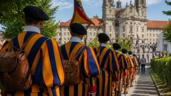 Einsiedeln erwartet ehemalige Schweizergardisten und Vatikan-Diplomaten zu Fusswallfahrt