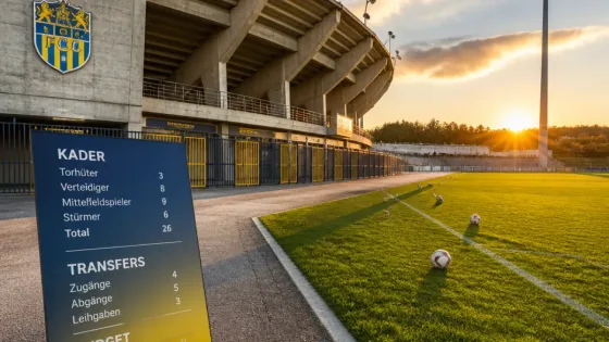 FC La Chaux-de-Fonds: Kaderdaten und Herausforderungen für den Klub in der 1. Liga Classic