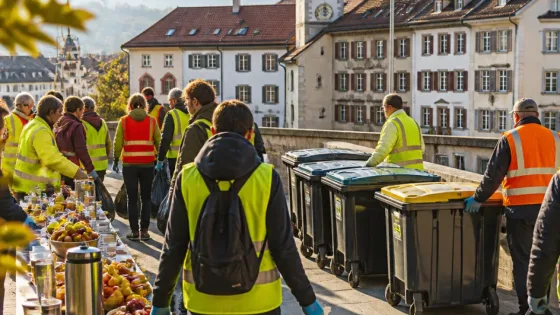 Grenchen mobilisiert rund 500 Personen zum Cleanup-Day gegen Littering
