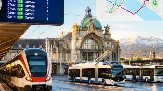 Grösster Fahrplanwechsel seit 28 Jahren: Luzern bekommt neues Busnetz und mehr Zugverbindungen