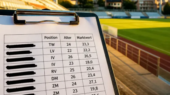 Kaderübersicht FC Le Locle 2015/16: Alter, Positionen und Marktwerte im Überblick