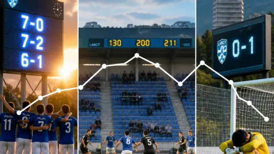 Lancy FC II: Zwischen hohen Siegen und knappen Niederlagen — Saisonverlauf im Überblick
