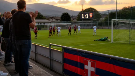 Mendrisio holt Auswärtspunkt: 1:1 in Wettswil-Bonstetten