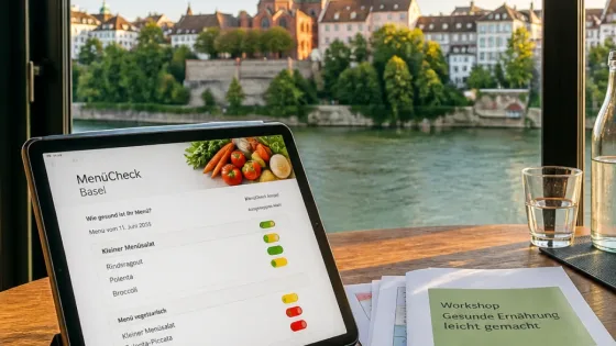 Neues Gratis-Tool «MenuCheck» hilft Basler Gastrobetrieben, Klimaeffekt von Menüs zu messen