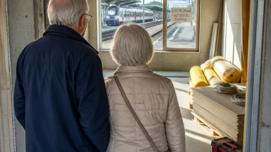 Pratteln: Rentnerpaar zieht in 41‑m²‑Rohbau – günstige Miete gegen Eigenleistung