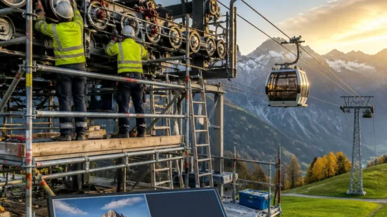 Regierungsrat gewährt bis zu 150'000 Fr. für technische Erneuerung der Luftseilbahn Kies–Mettmen