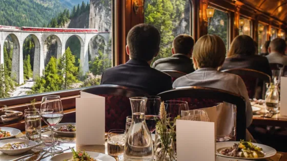 Rhätische Bahn startet «Graubünden liest und geniesst»: Literatur und Kulinarik auf Schienen