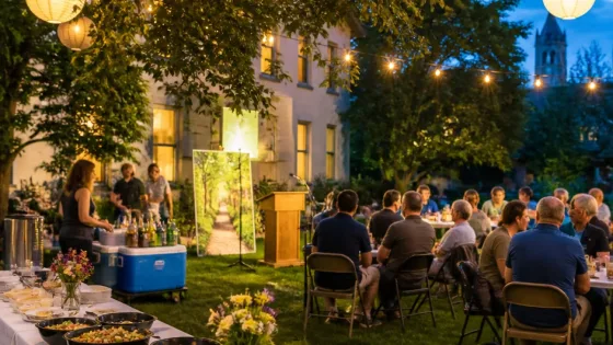 Sommerfest in Dietikon: Stadtverein trifft sich zum gemütlichen Abend im Kirchgemeindegarten