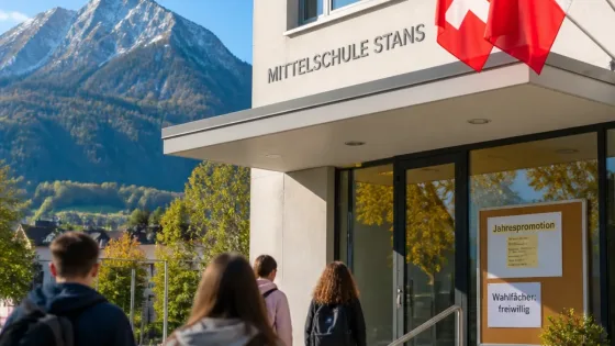 Stans: Regierungsrat bestätigt Jahrespromotion an der Mittelschule und ändert Wahlfachregelung