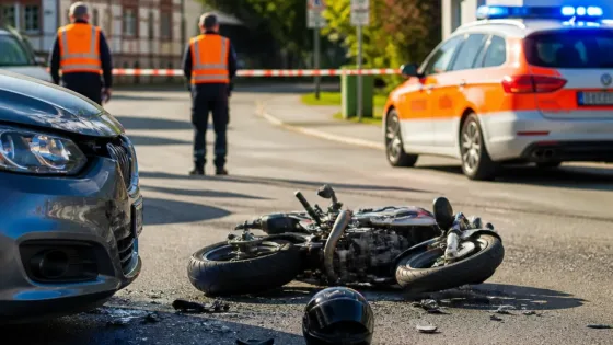 Töfflenker stürzt bei Überholmanöver in Herisau – leicht verletzt