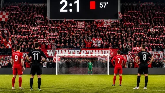 Winterthur siegt dank Überzahl und Penalty-Entscheid gegen Aarau