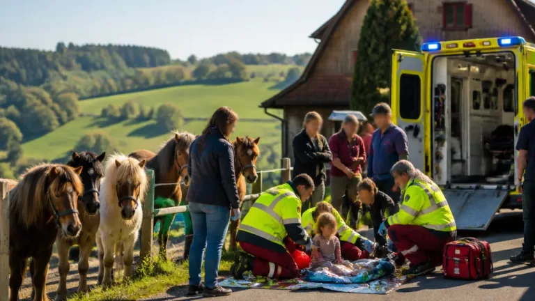 11-Jährige bei Reitunfall in Speicher verletzt – Rega bringt Kind ins Spital