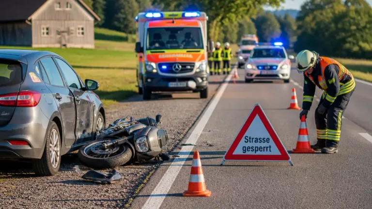 16‑Jähriger bei Kollision in Beringen erheblich verletzt – H13 zeitweise gesperrt