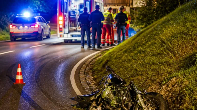 18‑Jähriger Lernfahrer stürzt in Rehetobel: Motorrad Totalschaden, Mann ins Spital