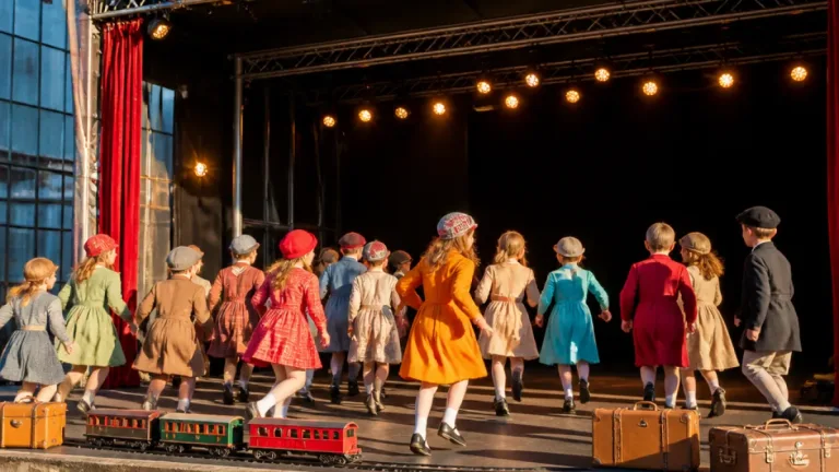 23 junge Darsteller feiern 40 Jahre Kinder- und Jugendtheater Zug mit «Emil und die Detektive»