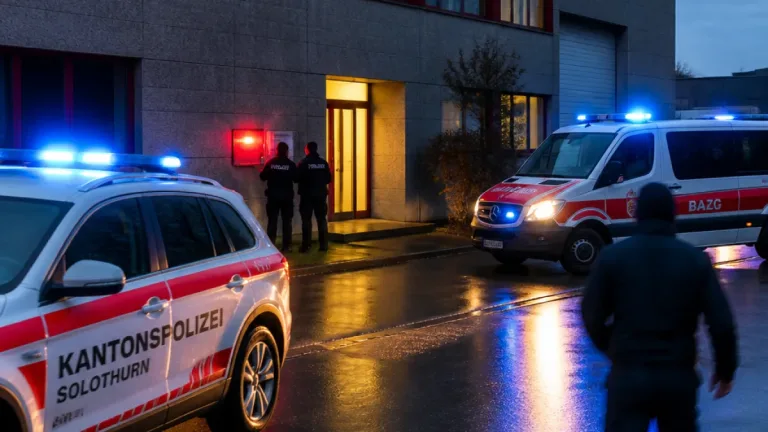 70-jähriger Franzose in Flüh SO nach Alarm bei Gewerbegebäude vorläufig festgenommen