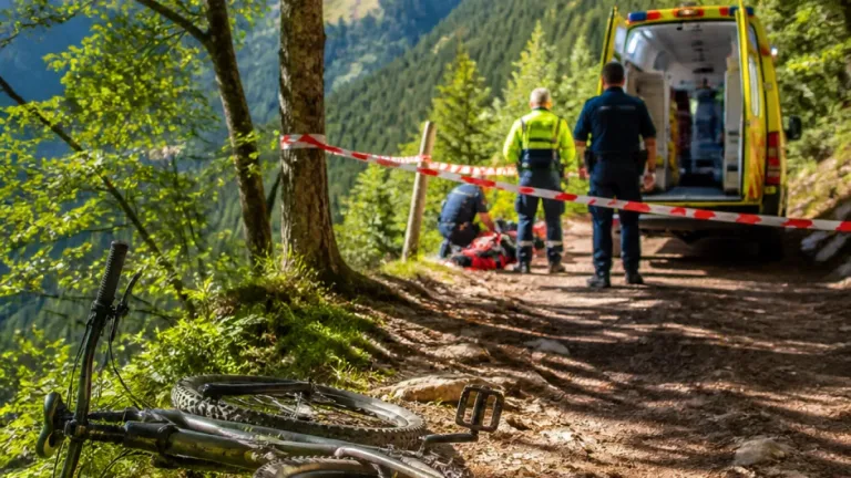75‑jähriger E‑Biker stürzt auf Biketrail in Filzbach und stirbt