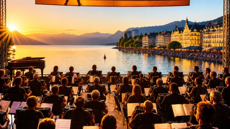 85 Akkordeons in Montreux: Handharmonika-Club Biberist war Teil der Queen‑Hommage