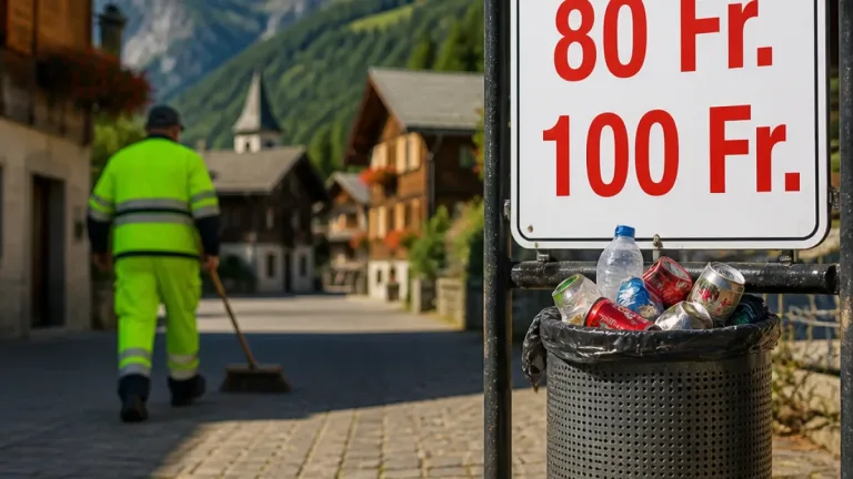 Ab heute drohen Bussen bis 100 Fr.: Neue Regeln gegen Littering gelten auch im Wallis