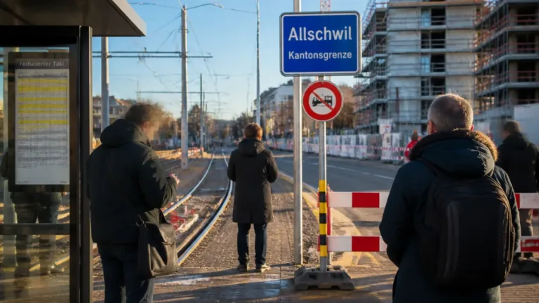 Allschwil droht Verkehrskollaps: Mehrere ÖV-Projekte stehen gleichzeitig still