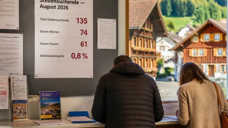 Appenzell: Arbeitslosenquote bleibt tief – mehr Stellensuchende Ende August