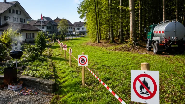 Appenzell Ausserrhoden hebt absolutes Feuerverbot in Siedlungen auf – Wald bleibt geschützt