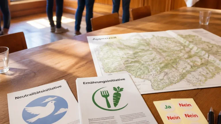 Appenzeller Parteien einig bei Neutralität, gespalten bei Ernährungsinitiative