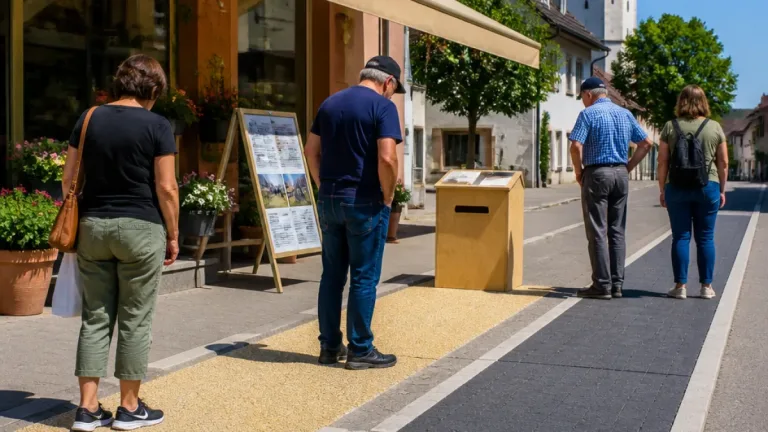 Arlesheim lässt Bevölkerung über neuen Pflasterbelag im Dorfkern entscheiden