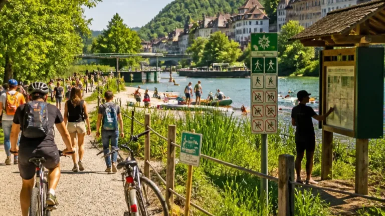 Auenschutzpark Aargau zwischen Freizeitboom und Naturschutz: Wie verträgt sich Baden mit der Aare?