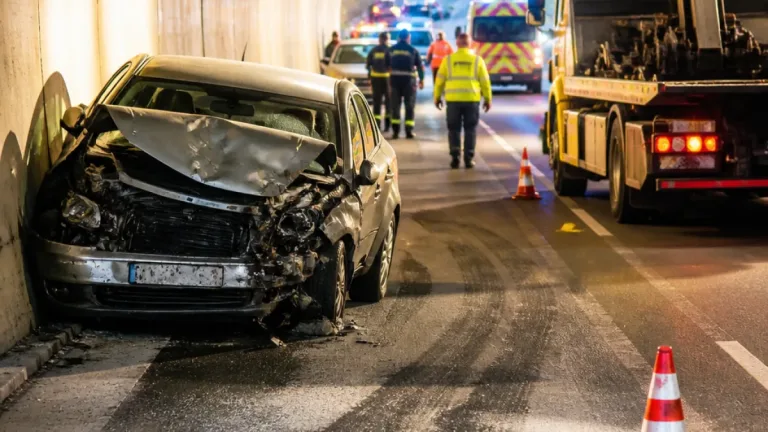 Auto prallt im Tunnel Zollhaus in Sachseln gegen Tunnelwand – Tunnel rund 1,5 Stunden gesperrt