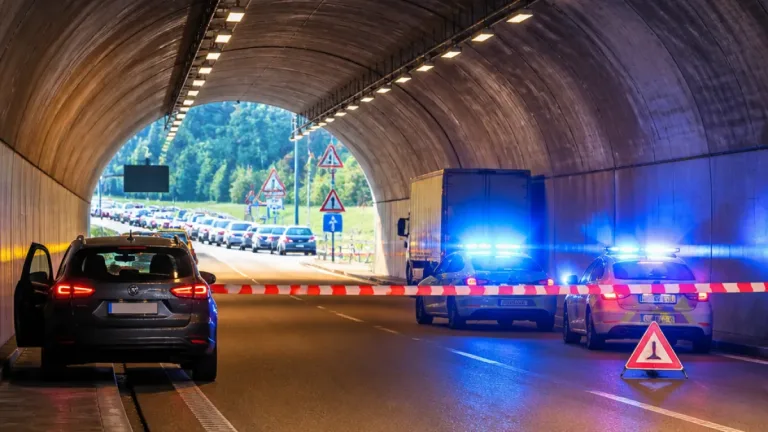 Autolenker nach Panne im Kerenzerbergtunnel bei Filzbach von Lastwagen erfasst und tödlich verletzt