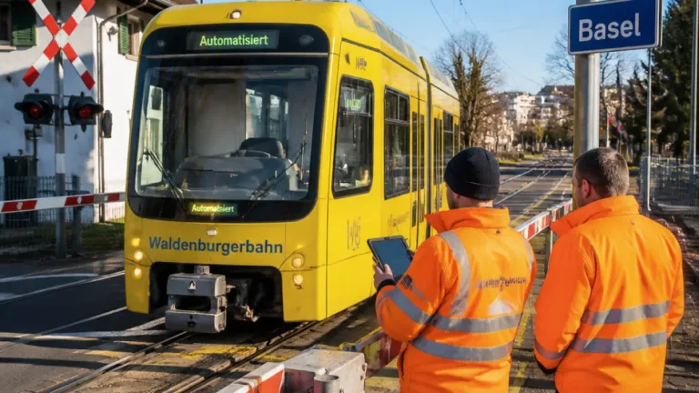 Autonome Züge in der Schweiz: BLT fährt schon halbautomatisch, vollautomatisch geplant bis 2030