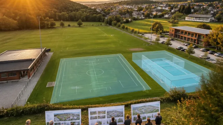 Baar plant Sportallmend Lättich: Kunstrasen und Machbarkeitsstudie für Hallenbad stehen an