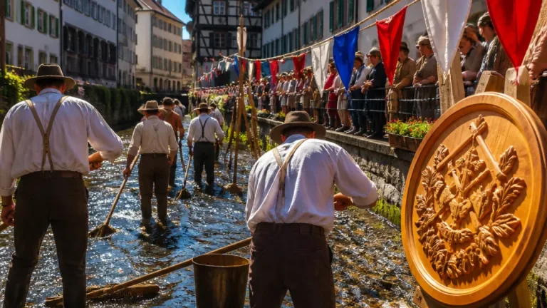 Bachfischet in Aarau: Eine 500-jährige Tradition zwischen Pflicht und Fest