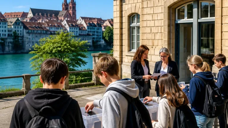 Basel-Stadt führt pauschales Handyverbot an Schulen ein – Umsetzung bei den Schulen