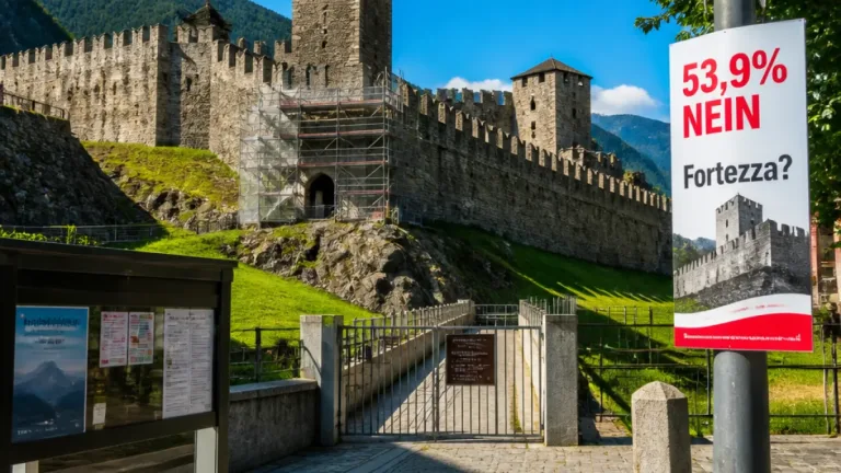 Bellinzona sagt Nein zur Aufwertung der Burgen und zur Umbenennung in «Fortezza»