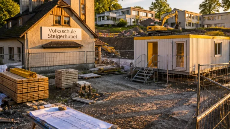 Bern investiert 4,3 Millionen Franken in Ausbau der Volksschule Steigerhubel