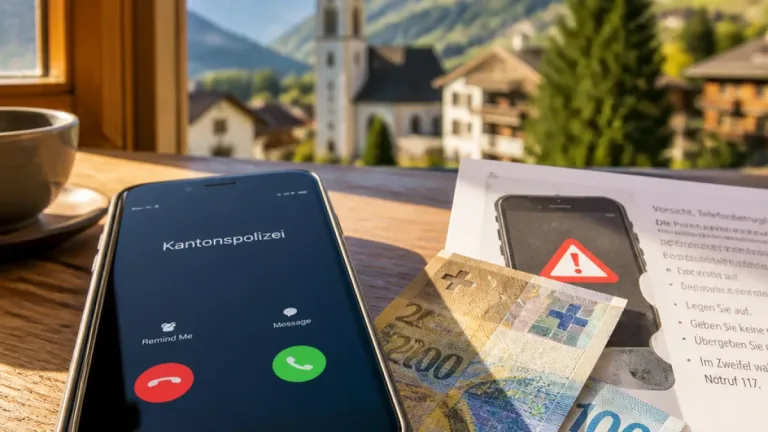 Betrugsserie im Wallis: Rund 30 Fälle und fast 150'000 Franken Schaden innert einer Woche