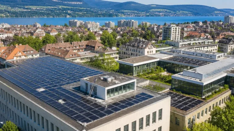 Biel plant über drei Millionen Franken für Solarstrom auf städtischen Dächern