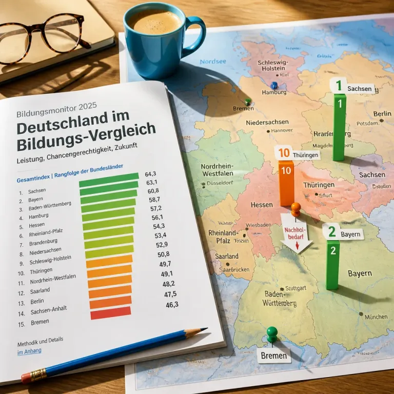 Thüringen verliert weiter Boden im Bildungsmonitor – Sachsen erneut vorn