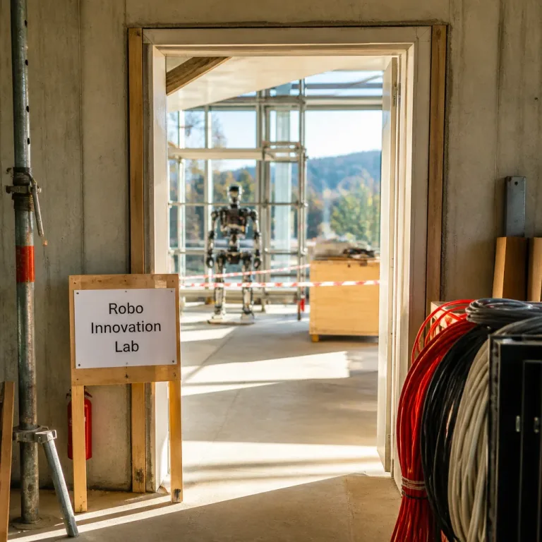 Neuer Neubau am Weinberg Campus schafft Platz für Robotik-Labor und Start-up-Kooperationen