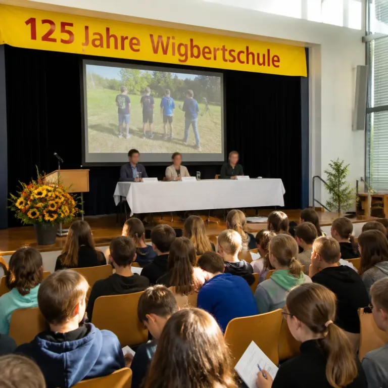 125 Jahre Wigbertschule: Debatte über Allgemeinbildung, Berufsorientierung und Zukunftskompetenzen