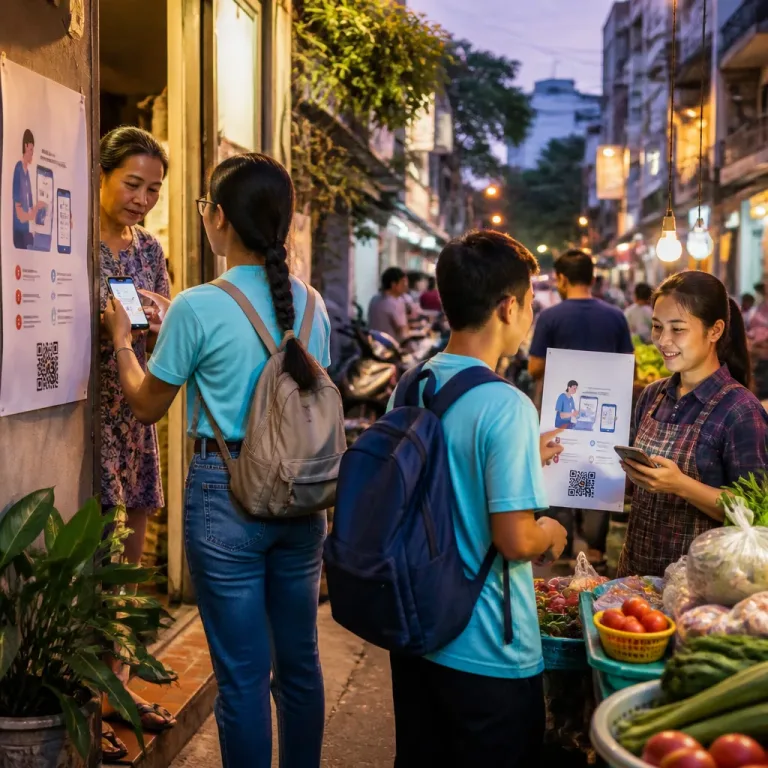Digitaler Sommer in Ho-Chi-Minh-Stadt: Jugendliche bringen digitale Bildung direkt zu den Haushalten