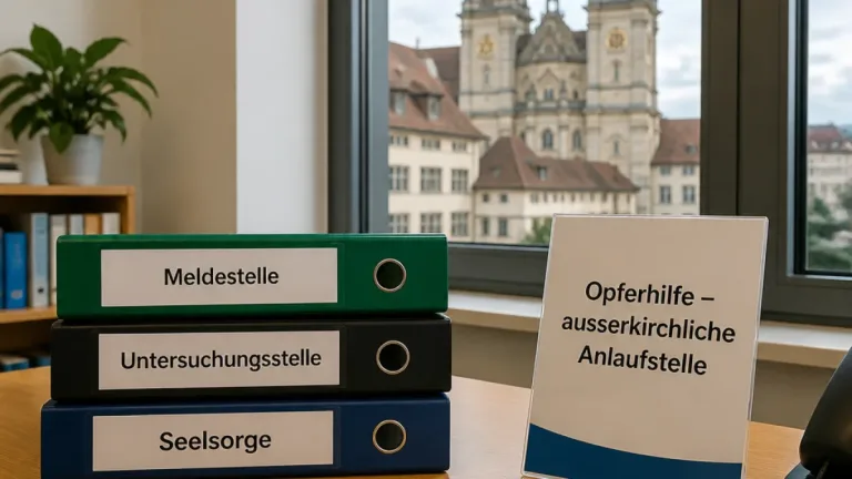 Bistum St. Gallen übergibt Opferhilfe an ausserkirchliche Stelle und schärft Zuständigkeiten