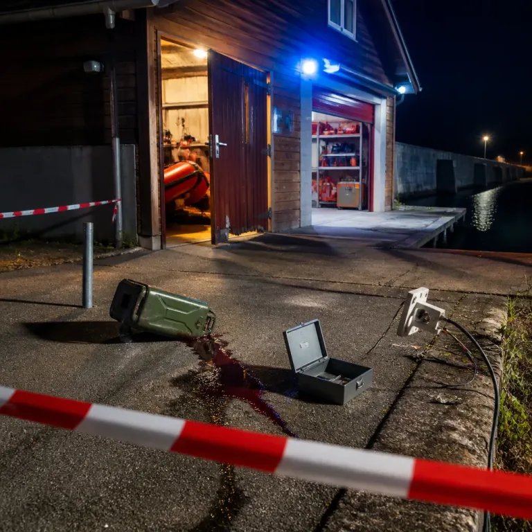 Einbruch am Ruthenstromsperrwerk: Benzin, Bargeld und Kameras gestohlen